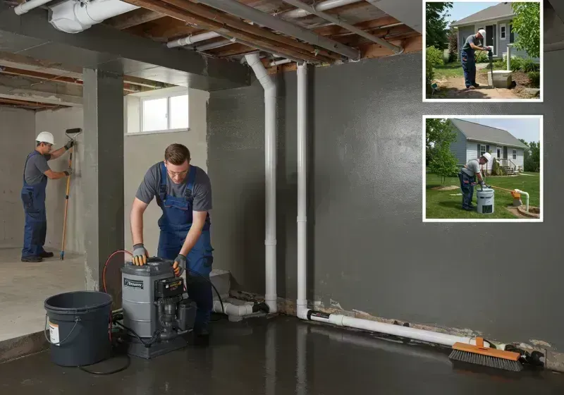 Basement Waterproofing and Flood Prevention process in Lake Forest, IL